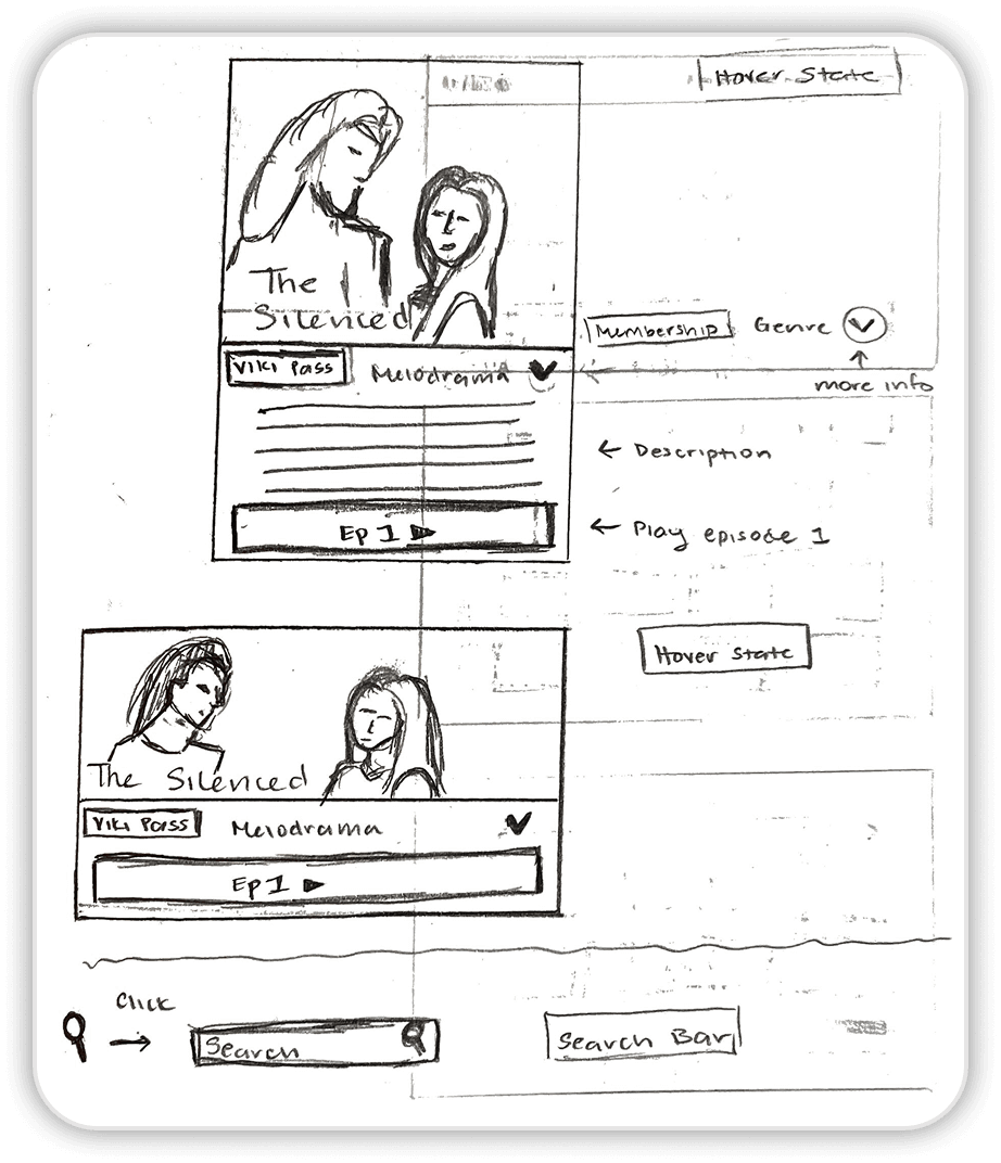 Rakuten Viki landing page example.